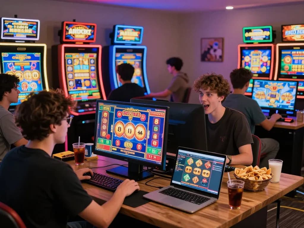 Pemain menikmati permainan menarik di slot gacor hari ini secara online dalam suasana yang nyaman.