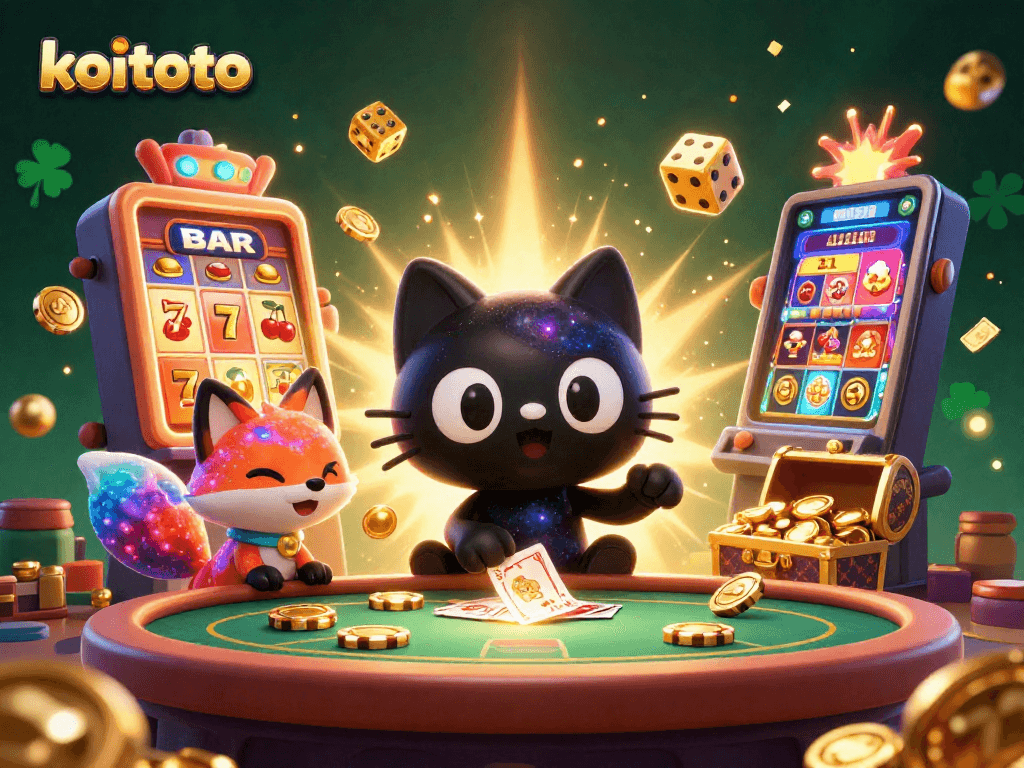 Koitoto menyediakan pengalaman bermain slot gacor online dengan akses dan kenyamanan maksimal, dikelilingi elemen permainan menarik.