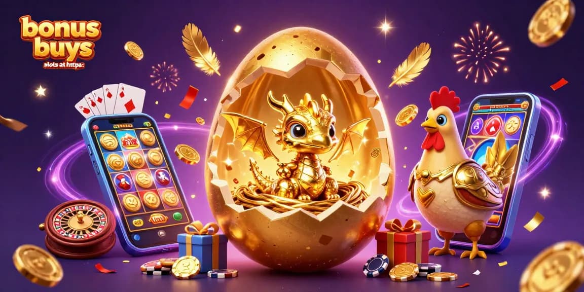 Engage with bonus buy slots at https: as you see a baby dragon on poker chips amidst a winning casino atmosphere.