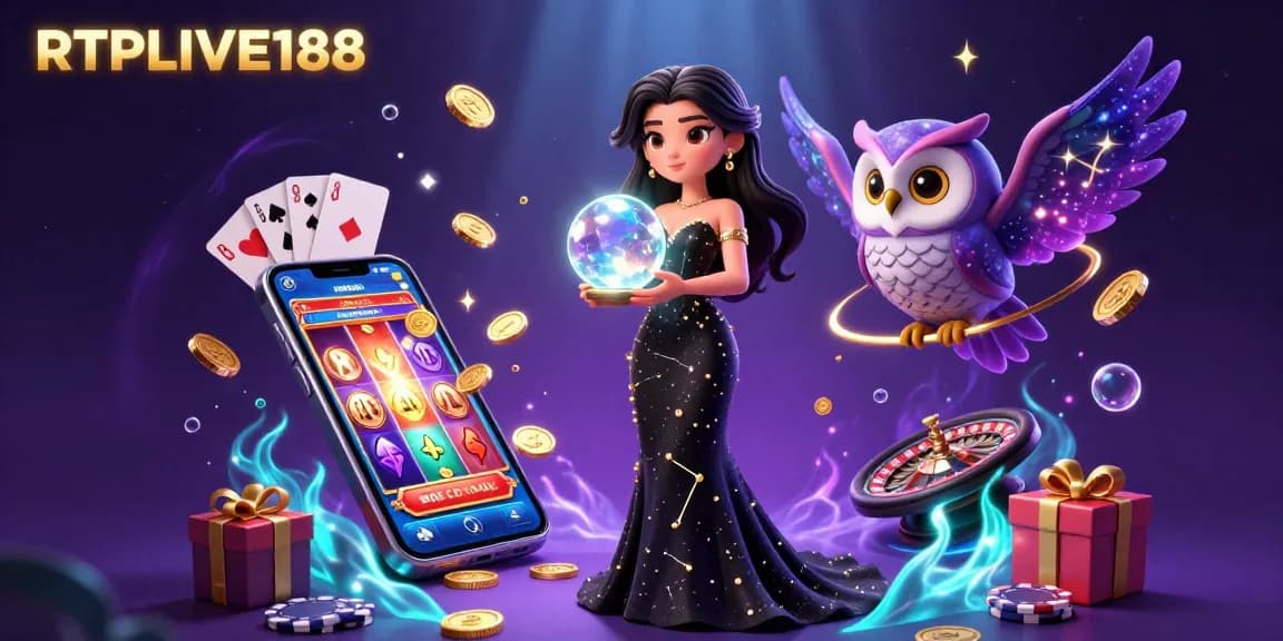 Terlibat dengan pengalaman slot mendebarkan di RTPLIVE188 yang menampilkan elemen permainan yang cerah dan suasana yang memikat.