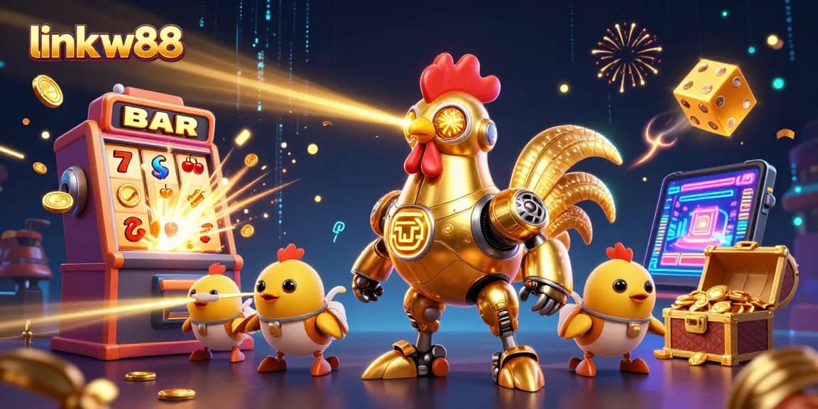 Khám phá link w88 với hình ảnh sống động từ robot gà vàng cùng các chức năng thú vị trong casino trực tuyến.