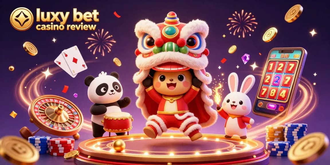 Experience the luxy bet casino review through vibrant characters and dynamic gaming elements.