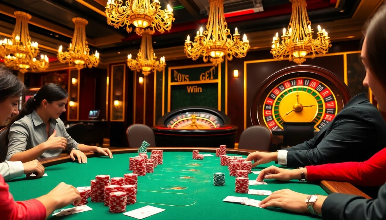 Experience thrilling gameplay at 13Win's vibrant casino with captivating poker action.