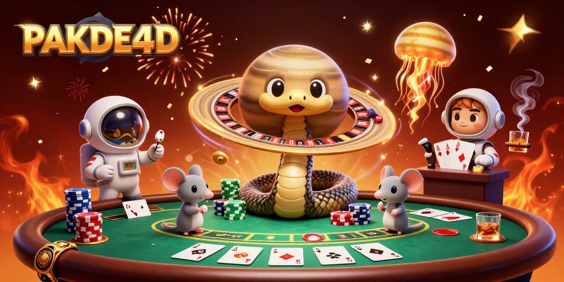 PAKDE4D menyajikan prediksi angka dengan karakter kartun yang bersenang-senang.