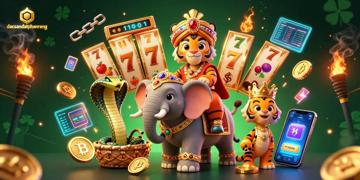 Experience the thrilling gambling world of dacsandatphanrang with vibrant slot games and dynamic crypto elements!
