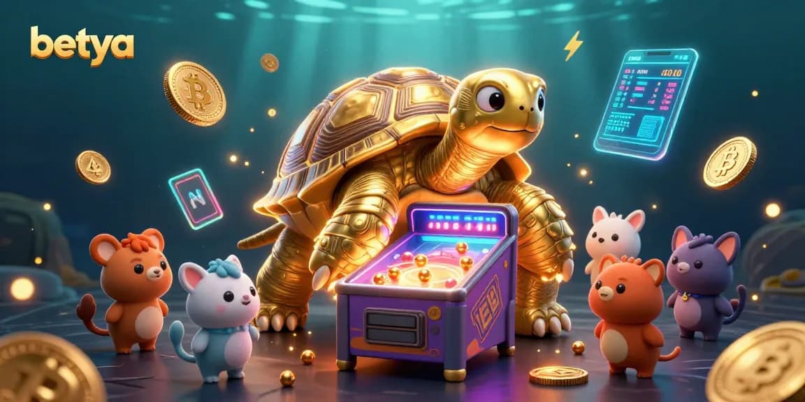 betya reveals thrilling casino adventures with a golden tortoise and crypto elements