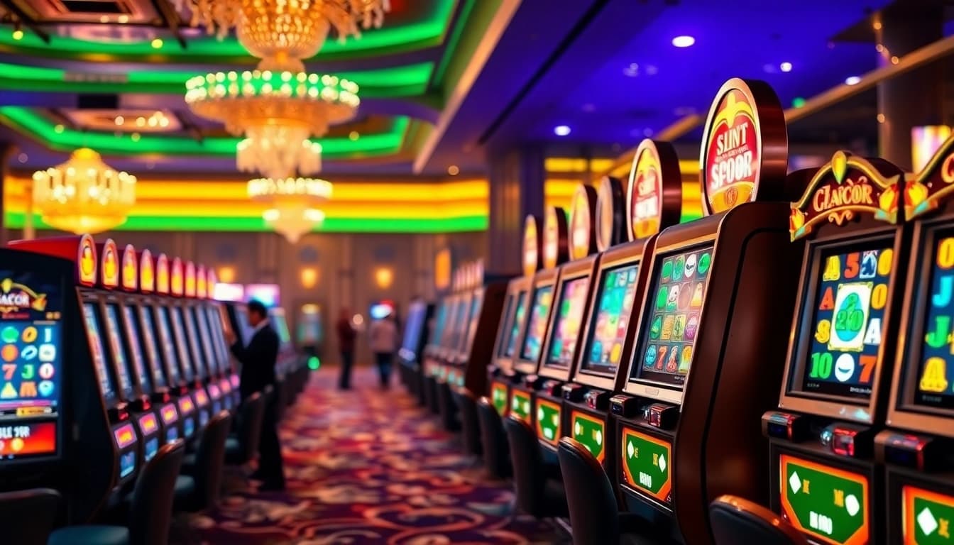 Experience thrilling slot gacor action at a luxurious casino with vibrant machines!