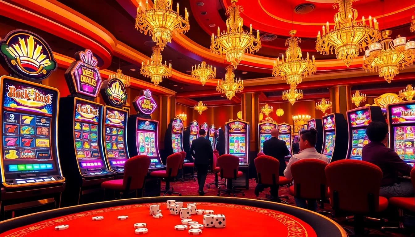 Experience high-stakes play at the ktp jitu casino with exciting slot machines and vibrant atmosphere.