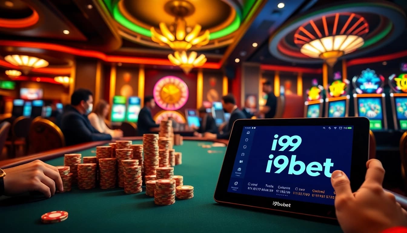 Experience the thrill of i9bet at a luxurious casino with dynamic gameplay and exciting betting options.