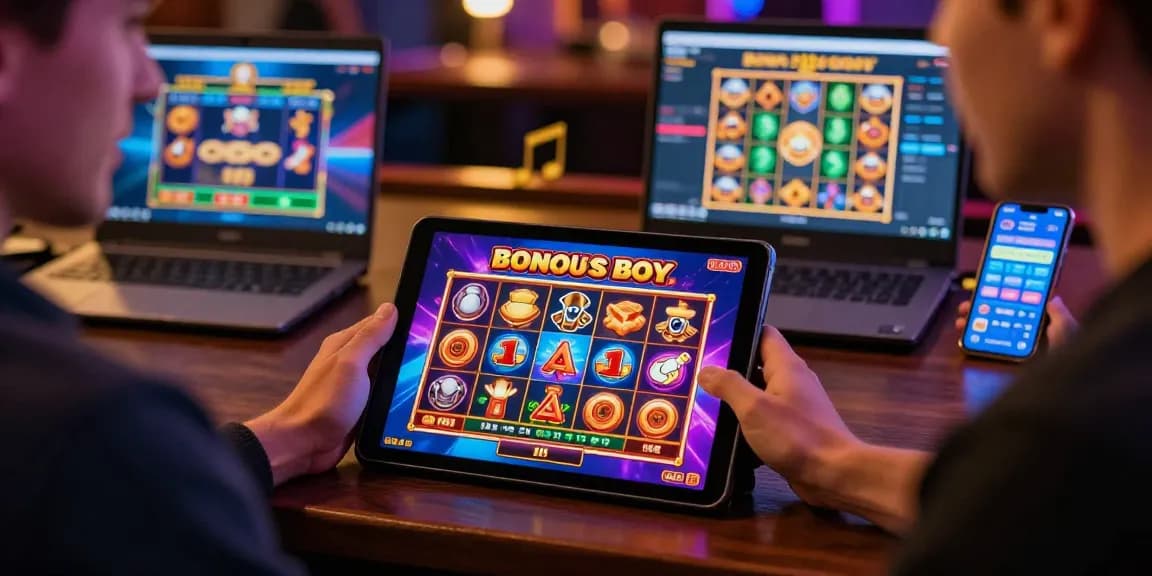 Engaging player enjoying cocomaya's bonus buy slots in a modern online casino.