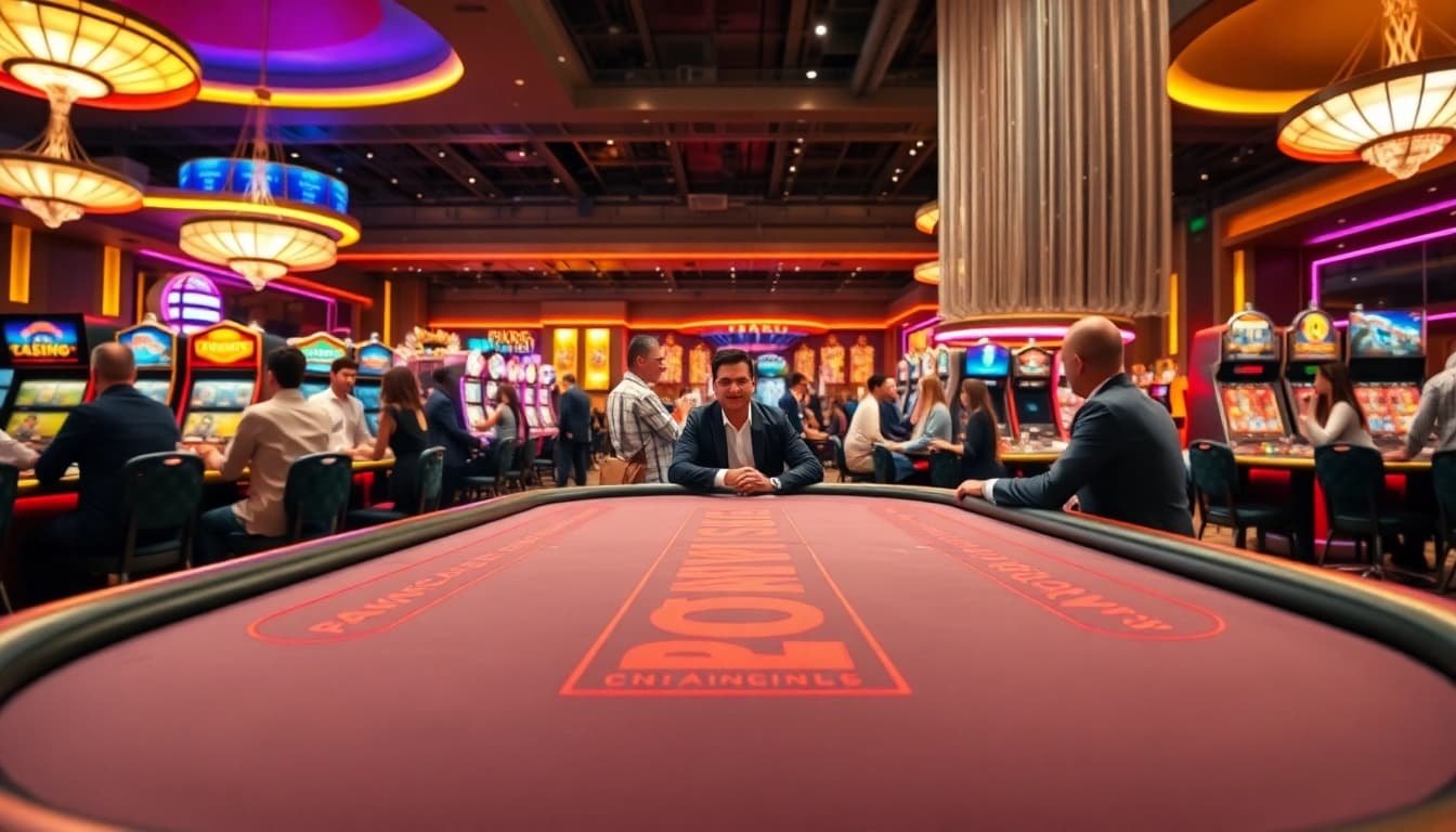 ufastar825 ทางเข้า สถานที่เล่นคาสิโนระดับพรีเมียมที่แสดงบรรยากาศและการเล่นเกมที่มีชีวิตชีวา