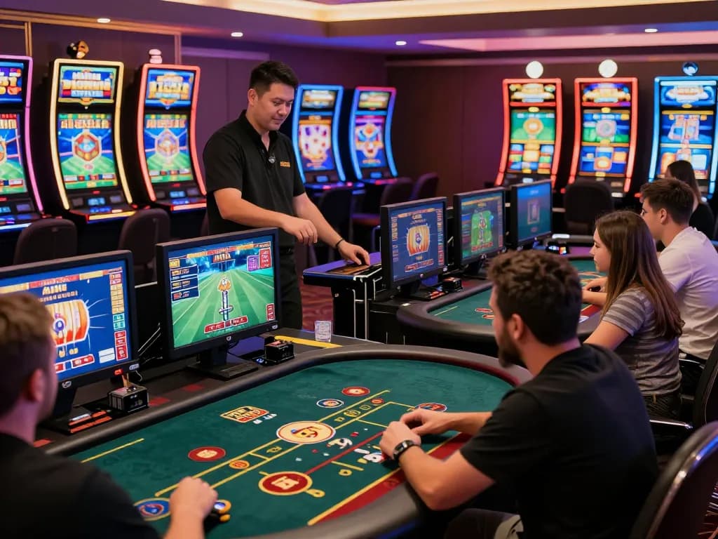 Exciting live casino experience with players and dealers at AF88.