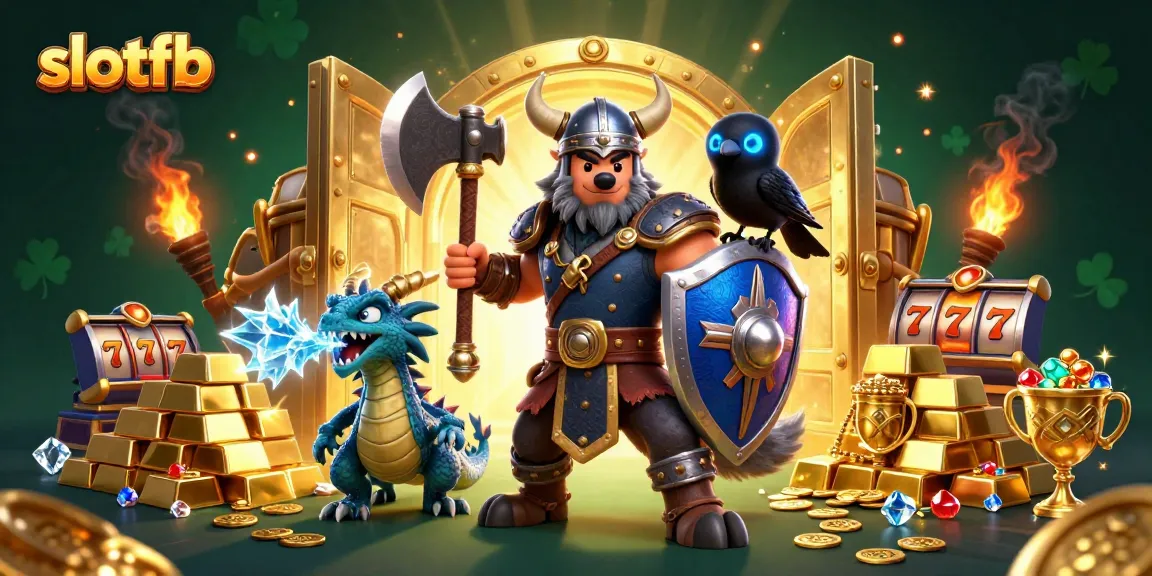 Menangkan slotfb dengan petualangan Viking dan harta karun dalam ilustrasi kasino yang kaya.