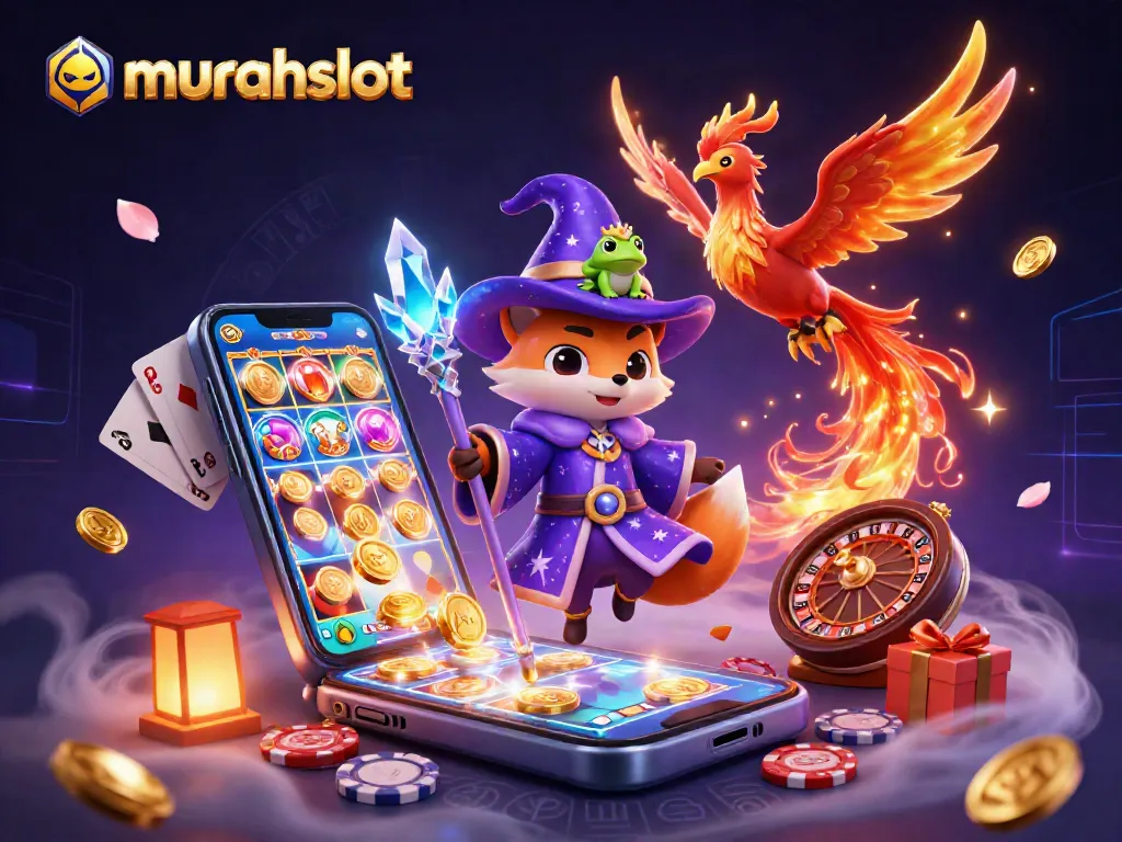 Menangkan jackpot di murahslot dengan slot game penuh warna dan menakjubkan!