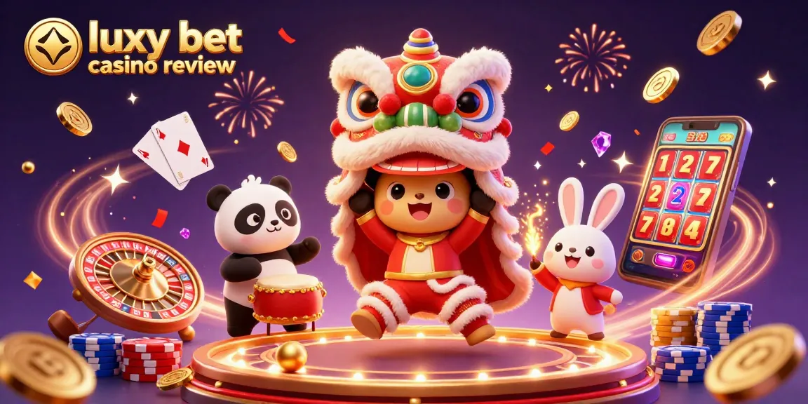Experience the luxy bet casino review through vibrant characters and dynamic gaming elements.