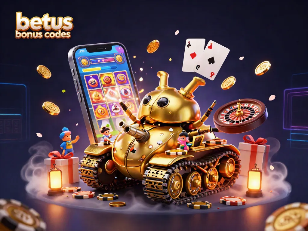 Experience exciting gameplay with betus bonus codes featuring a golden beetle tank and slot game action.