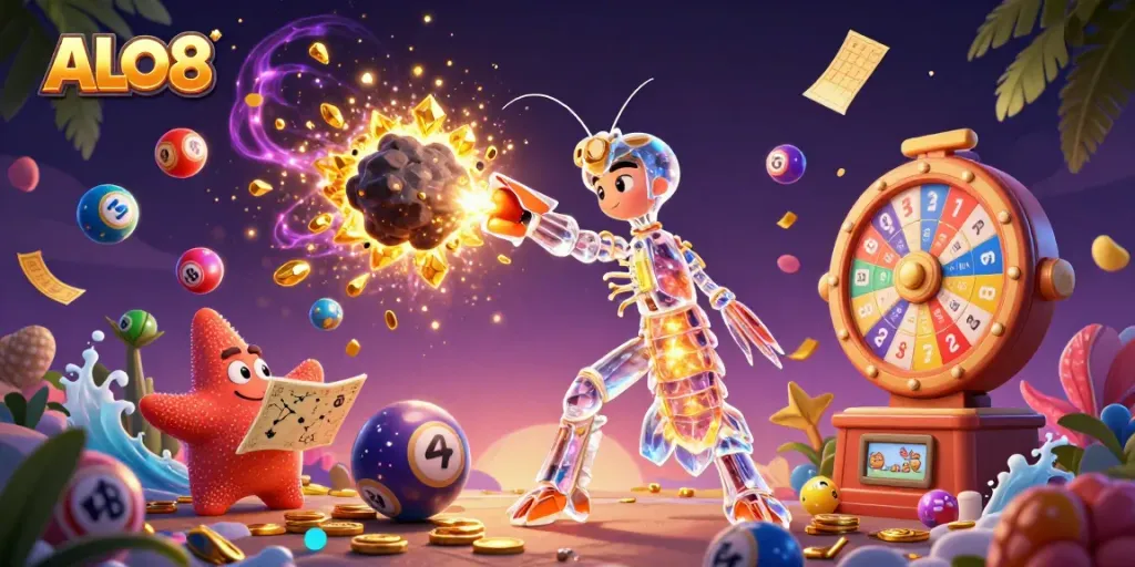 Experience thrilling moments with ALO8's vibrant gaming universe and dynamic wins.