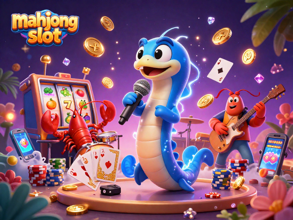 Spin to win with mahjong slot in a vibrant underwater casino scene full of treasure.