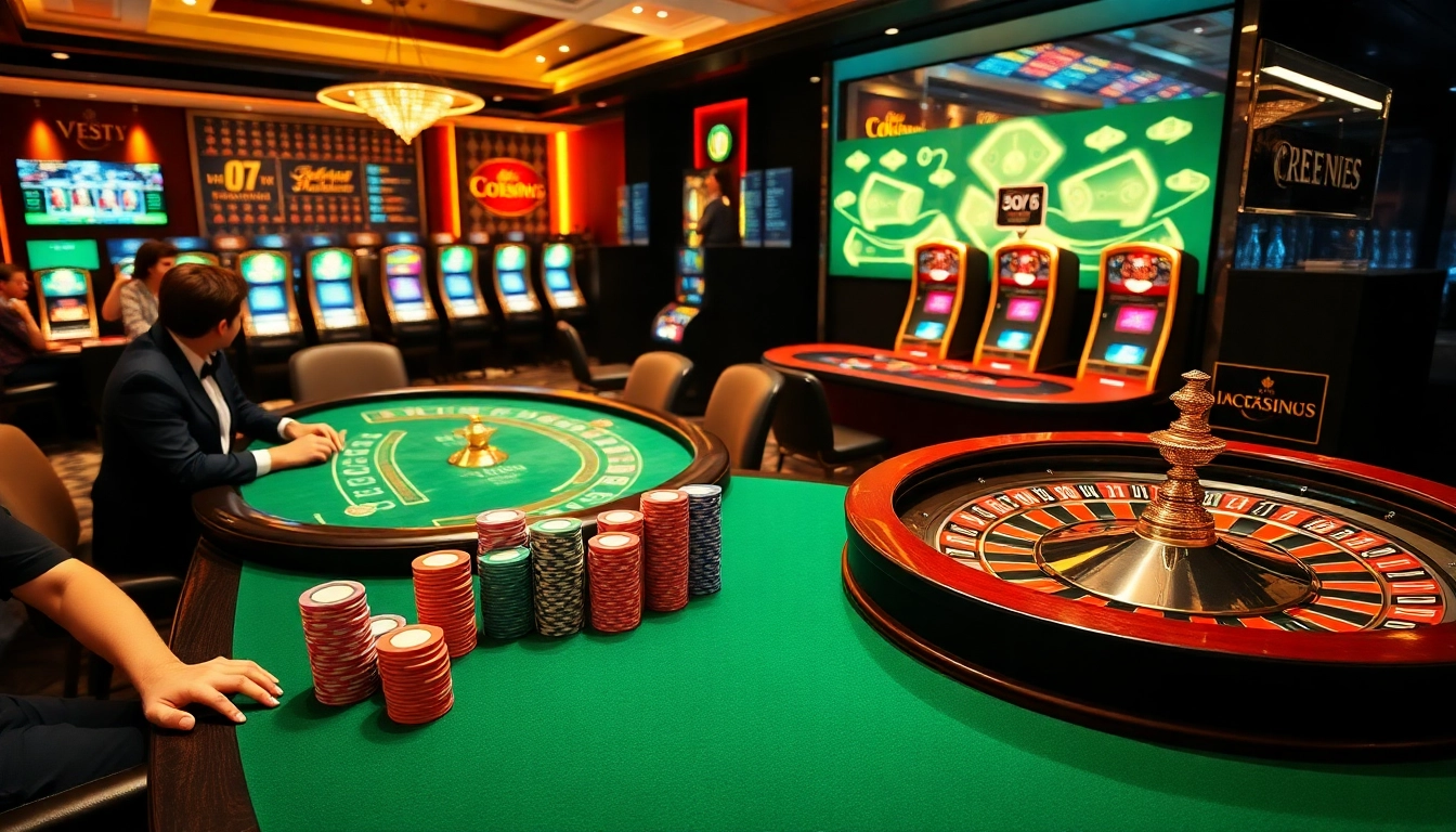 Online players enjoying a thrilling experience at u888.broker with poker chips and a roulette wheel.