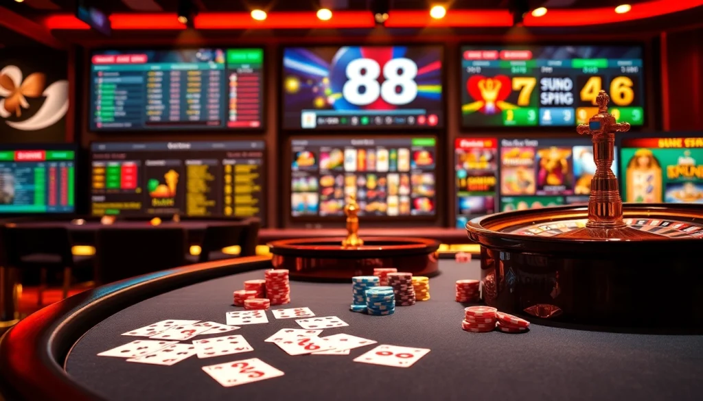 Experience the thrill of gaming at Say 88 with high-stakes poker and engaging roulette.