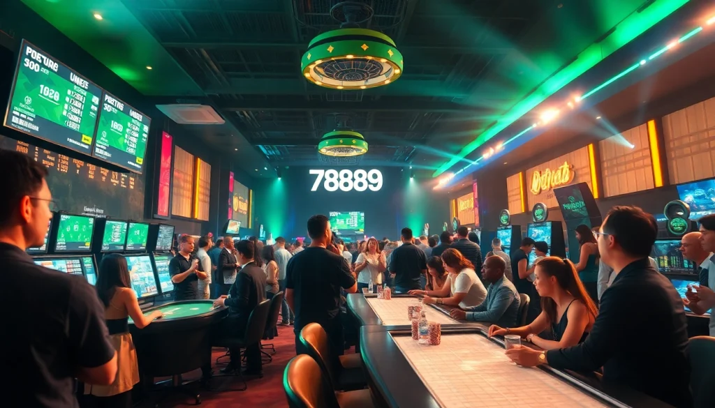 Exciting 789bet events showcasing dynamic gaming activities with enthusiastic participants.