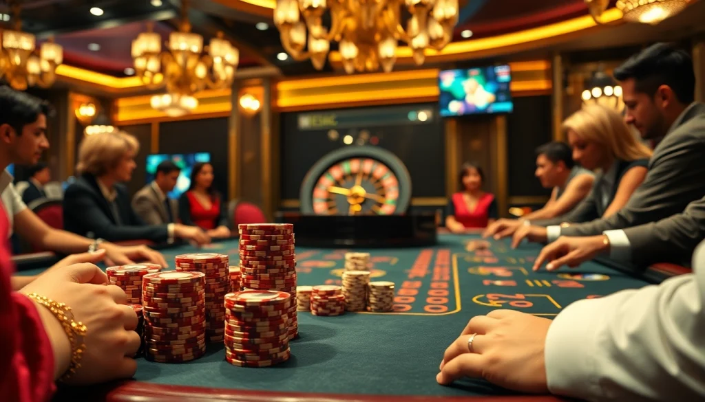 Engage in high-stakes poker at https://thabet.vegas/ with luxurious game tables and rich ambiance.