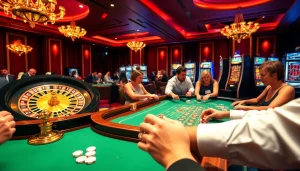 Exciting gaming experience at 789club casino with roulette and poker activities