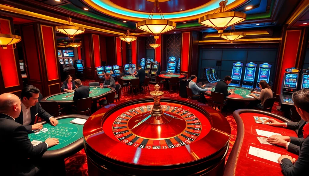 Experience the thrill of casino king88 with immersive gaming tables and vibrant betting action.