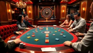 אווירת משחק מרתקת של רמיקוב אונליין בסביבה של קזינו יוקרתי.