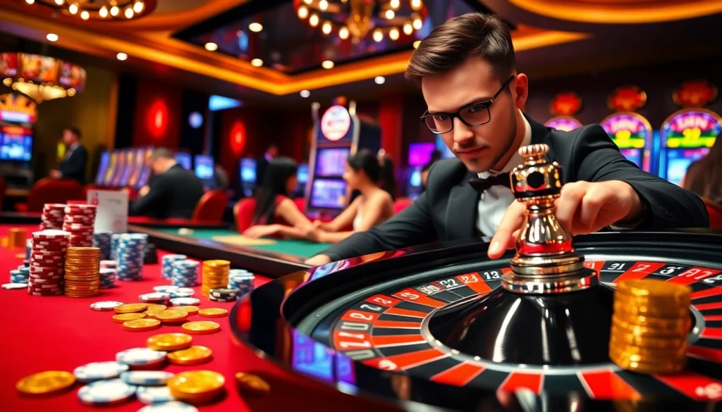 Experience exciting gameplay at 66slots8 com with vibrant casino tables and engaging players.