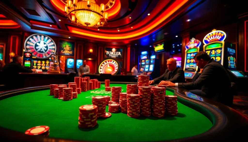 Experience the thrill of the 24kclub with high-stakes poker and vibrant casino action.