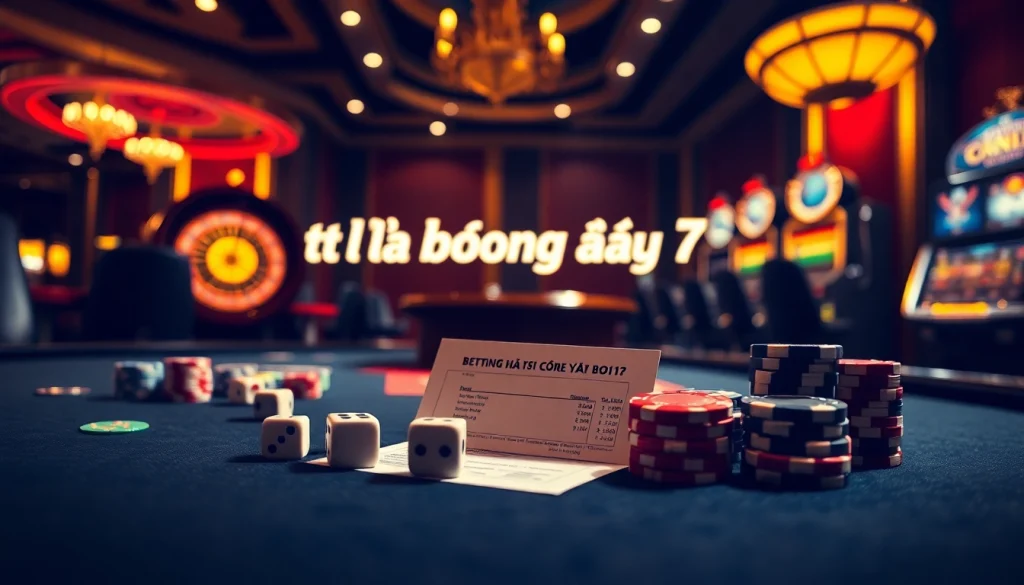 Experience thrilling betting with tỷ lệ bóng đá 7m on a luxurious casino table.