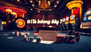 Experience thrilling betting with tỷ lệ bóng đá 7m on a luxurious casino table.