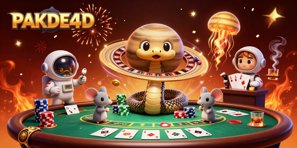 PAKDE4D menyajikan prediksi angka dengan karakter kartun yang bersenang-senang.